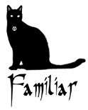   Witch Familiar Pagan totem  unmounted rubberstamp by Cherry Pie  
