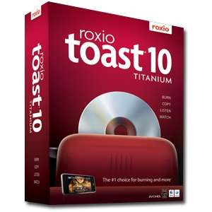 Roxio Toast 10 Titanium for Mac 