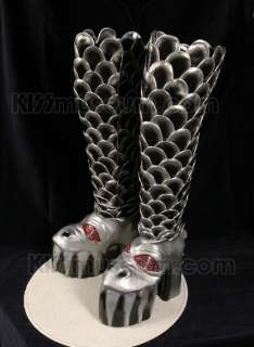 KISS GENE SIMMONS DESTROYER HALLOWEEN COSTUME BOOTS   size 12 13 