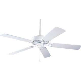   52 In. AirPro Builder White Ceiling Fan P2501 30W at The Home Depot