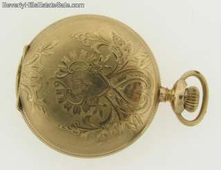 Antique Gold Filled Waltham Hunting Case Pendant/Pocket Watch  