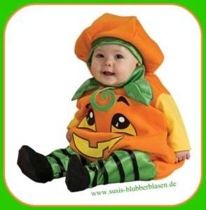 Baby Kleinkind Halloween Fasching Kinder Kostüm Kürbis  