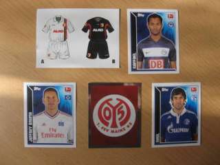 TOPPS Sticker Fussball Bundesliga Sticker Sammlung 2011/2012 in Bayern 