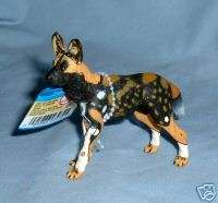 Safari African Wild Dog Toy Collectible Dog  