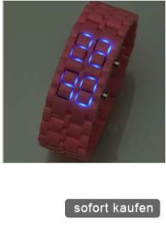 LED Sportuhr Armbanduhr Herrenuhr Damenuhr Quarz Uhr  
