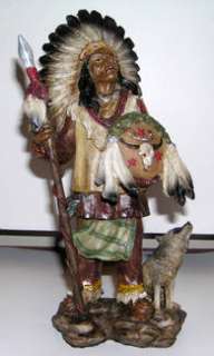 Deko Figur Indianer Häuptling, 27 cm in Niedersachsen   Uetze 