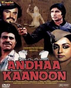 ANDHA KANOON Originali DVD Amitabh bachchan,Rajnikant  