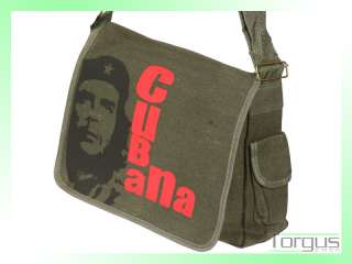 Tasche Stofftasche Cubana Messenger Che Guevara Bag Laptoptasche 