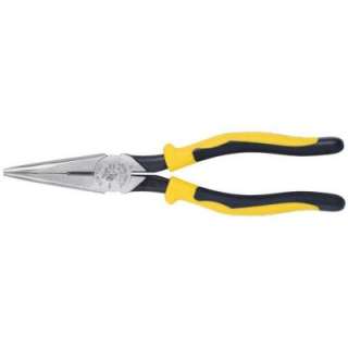   Tools 8 In. Side Cutting Long Nose Pliers J203 8 at The Home Depot