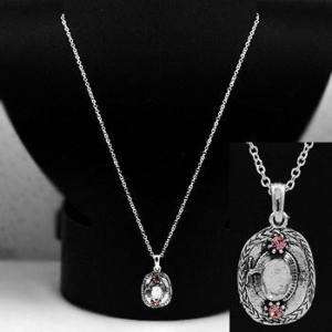 WESTERN COWGIRL HAT PINK COWBOY RODEO NECKLACE 268 D  