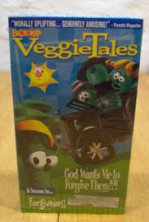 VeggieTales   God Wants Me to Forgive Them? VHS VIDEO  