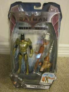 Batman Ultra Armor Drill Strike Action Figure Toy NIP  