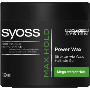 Syoss Max Hold Power Wax  Drogerie & Körperpflege