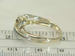 10K Yellow Gold Diamond Estate Ring Size 7  