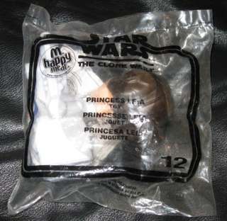 2008 Star Wars Clone McDonalds Toy Princess Leia #12  