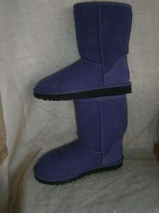 UGG Boots SHORT Classic ~ NEON VIOLET Purple / Black Sole * Womens US 