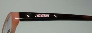 NEW MOSCHINO 02003 52 15 135 CORAL/TORTOISE EYEGLASSES/GLASSES/FRAMES 