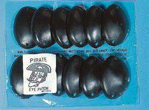  PIRATE EYE PATCHES Kids Birthday Party Toy Favors Dozen Costume 