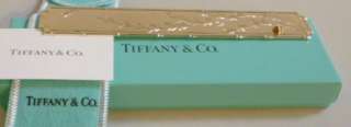 Vintage Tiffany & Co. Sterling Book mark with a gold lady bug  