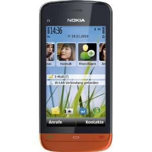 Nokia C5 03 Smartphone 3,2 Zoll burned orange  Elektronik