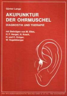   Ohrmuschel Diagnostik und Therapie  Günter Lange Bücher