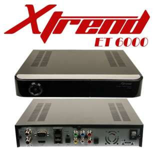 Xtrend ET 6000 Linux SAT Receiver USB PVR, LAN Full HD  