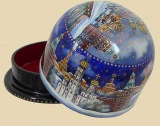 Mstera Russian Lacquer Box #3285 MOSCOW  