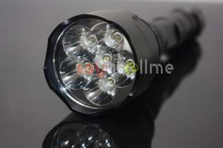 6X CREE XR E Q5 LED High Power 1600 Lumens Tactical Flashlight Torch 