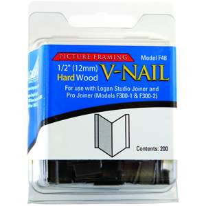 200 Logan F48 1/2 V NAILS for Hard Wood Picture Frames 0 0895791038 0 