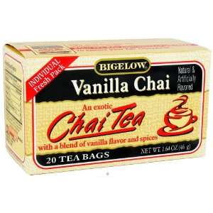 Bigelow Special Blend Vanilla Chai Tea 20 Count:  Kitchen 
