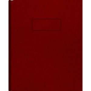  Blueline Business Notebook, Red, 9.25 x 7.25 Inches, 192 