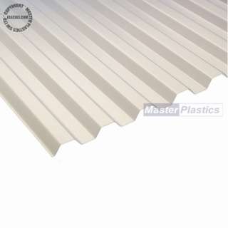 Clear 10ft Plastic Box Profile Roofing Sheet  