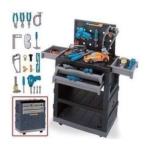  Childrens Mobile Workshop Workbench with Tools 