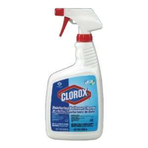  Clorox Disinfecting Bathroom Cleaner   9 Bottles per Case 