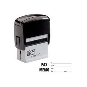  COSCO  Stamp, Jumbo, Fax Memo, Print Area 15/16x2 3/8 