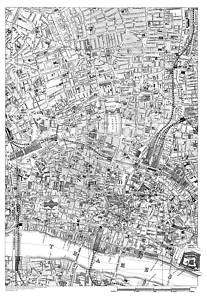 St. Lukes Old Street, The City   London 1888 map 16  