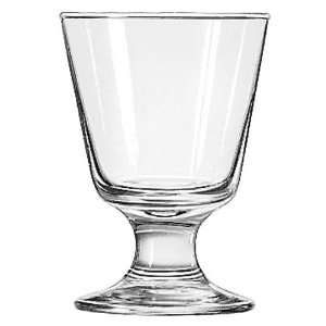   Glassware 3747 7 oz Embassy Footed Rocks Glass: Kitchen & Dining
