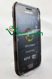   back cover CHESS per Samsung Galaxy S i9000 i9001 Plus rigida elegante