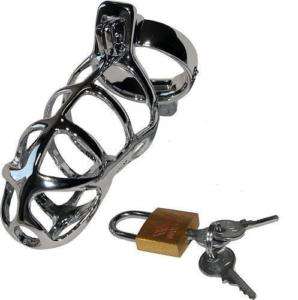   CAGE DE CHASTETE CB METAL CHASTITY DEVICE BDSM EXPEDITION SOUS 24 H