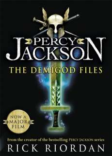 Percy Jackson The Demigod Files Book  Rick Riordan PB  