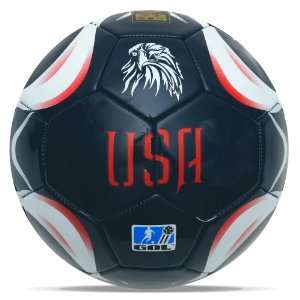  Gol Unisex Adult USA Goal Kicker Soccer Ball, White, Size 