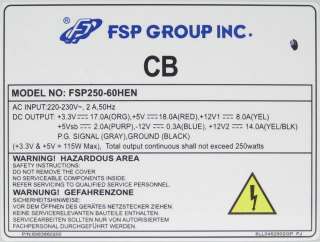 B4188 FSP FSP250 60HEN 250W 250 Watt Power Supply PSU  