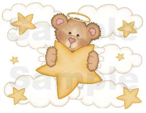 Wall Stickers on Woodland Baby Bear Nursery Wall Border Stickers Decals