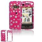 Hot Pink Stars Hard Case Cover for LG enV Touch VX11000