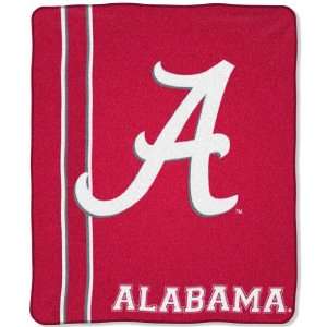 Alabama Crimson Tide Jersey Mesh Raschel Blanket/Throw   NCAA College 