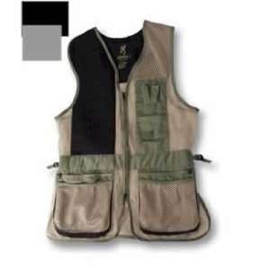 Deluxe Shooting Vest Dlx Shooting Vest, RH Grey/Blk 3X 