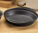   CAST IRON Round PIE grill baking Pan oven stove cooking pot NEW