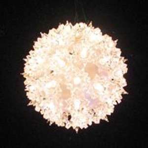  6 Clear Twinkle Lighted Sphere Christmas Decoration