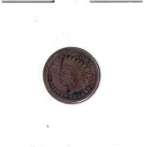  1864 Copper Nickel Indian Head Penny 