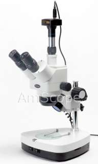 10x 80x Inspection Stereo Zoom Microscope + 10MP Camera 013964501391 